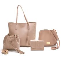 Kit 4 Bolsa Feminina Grande Bolsa De Alça Feminino Barato Kit 4 Bolsa Feminina Grande Bolsa De Alça Feminino Barato