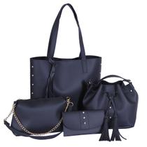 Kit 4 Bolsas Feminina Sacola Saquinho Baladinha E Carteira Kit 4 Bolsas Feminina Sacola Saquinho Baladinha E Carteira