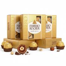 Kit 4 Bombom FERRERO ROCHER 50g (4 bombons)