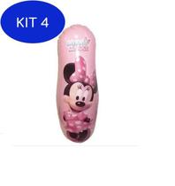 Kit 4 Boneca Inflável Minnie Mouse 95Cm Infantil - Disney