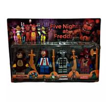 Kit 4 Bonecos Animatronics Five Nights At Freddy's 12 Cm