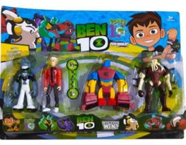 Kit 4 Bonecos Ben 10 Power Coleção Infantil Brinquedo Sortidos