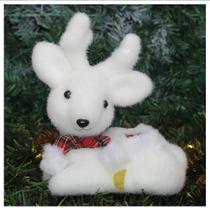 Kit 4 Bonecos De Natal Enfeite Natalino Rena Felpuda 20cm