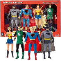 Kit 4 Bonecos Liga da Justiça Articulados Set - NJ Croce Kit 4 Bonecos Liga da Justiça Articulados Set - NJ Croce