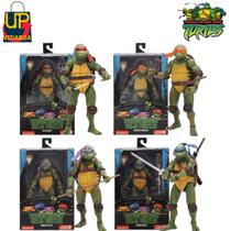 KIt 4 bonecos Tartaruga Ninjas 16cm Donatelo, Michelangelo, Leonardo e Raphael