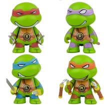 Kit 4 bonecos tartarugas ninja miniaturas pvc Kit 4 bonecos tartarugas ninja miniaturas pvc