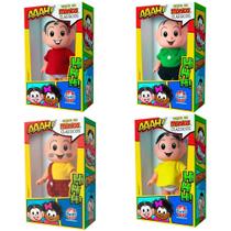 Kit 4 Bonecos Turma da Mônica Clássicos 25cm - SidNyl Kit 4 Bonecos Turma da Mônica Clássicos 25cm - SidNyl