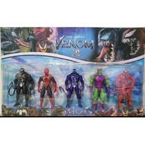 Kit 4 Bonecos Venom ultimate spider man