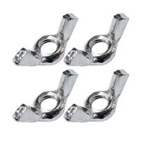 Kit 4 Borboleta Fêmea Simples 6Mm Turbo Aço Simples