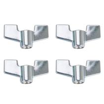 Kit 4 Borboletas 8mm em Metal Reforçado para Estante Prato