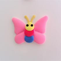 Kit 4 Borboletas Artesanato 4,3 Cm Aplique Lembrancinha Roup Kit 4 Borboletas Artesanato 4,3 Cm Aplique Lembrancinha Roup