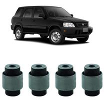 Kit 4 Borracha Bucha Dianteira Suspensão Honda Crv 1999-2001