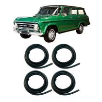 Kit 4 Borracha Para 4 Portas A10 D10 C10 Veraneio 1964 A 84 Kit 4 Borracha Para 4 Portas A10 D10 C10 Veraneio 1964 A 84