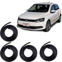 Kit 4 Borrachas de Porta com Aba Gol G6 4 Portas 12 13 14 15