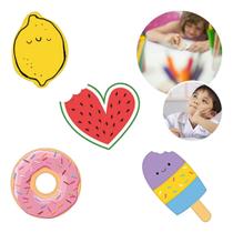 Kit 4 Borrachas Escolar Food Trends Formas Divertidas Kit 4 Borrachas Escolar Food Trends Formas Divertidas