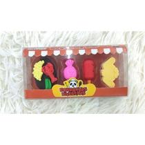 Kit 4 borrachas fofas mini fofo hambúrguer batata refrigerante sanduíche Papelaria criativa kawaii Kit 4 borrachas fofas mini fofo hambúrguer batata refrigerante sanduíche Papelaria criativa kawaii