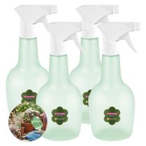 Kit 4 Borrifador Multiuso Pulverizador 580ml Limpeza Jardinagem Kit 4 Borrifador Multiuso Pulverizador 580ml Limpeza Jardinagem