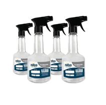 Kit 4 Borrifador Pulverizador Pet Transparente 500 ml