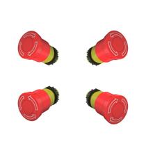 Kit 4 Botões Csw Emergência Gira e Solta Proteção Industrial Kit 4 Botões Csw Emergência Gira e Solta Proteção Industrial