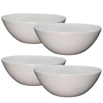 Kit 4 Bowls De Ceramica Sopoeira Cumbuca Para Caldos 400ml