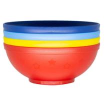 Kit 4 Bowls Infantis 300ml Infanti Colorido