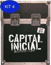 Kit 4 Box Dvd - 2 Cds - Capital Inicial Acustico Nyc - Sony Music