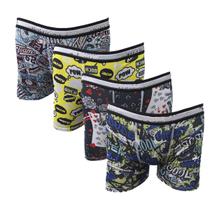 Kit 4 Boxer Roupa Íntima Masculina Moda Conforto Homem