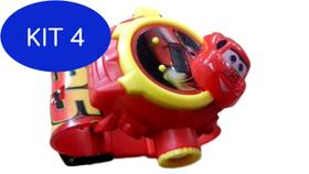 Kit 4 Brinquedo Infantil Relógio Digital Projetor De Imagem