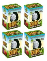 Kit 4 Brinquedos Dino Ovo Com Dinossauro Surpresa Kit 4 Brinquedos Dino Ovo Com Dinossauro Surpresa