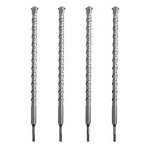 Kit 4 Brocas SDS Plus 6, 8, 10, 12mm x 160mm Kit 4 Brocas SDS Plus 6, 8, 10, 12mm x 160mm