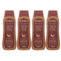 Kit 4 Bronzeador Sem Sol Autobronzeador 125Ml - Red Apple