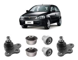 Kit 4 Bucha 2 Pivô Bandeja Dianteira Gm Corsa 2010 11 2012 Kit 4 Bucha 2 Pivô Bandeja Dianteira Gm Corsa 2010 11 2012