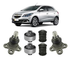 Kit 4 Bucha 2 Pivô Bandeja Dianteira Onix 2013 4 15 2016