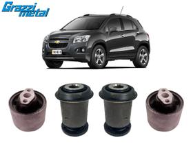 Kit 4 Bucha Balança Dianteira Tracker 2014 2015 2016 2017 18