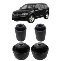 Kit 4 Bucha Bandeja Balança Dianteira Dodge Journey 08 A 20