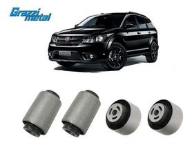 Kit 4 Bucha Bandeja Balança Dianteira Freemont 2011 A 2017