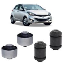 Kit 4 Bucha Bandeja Balança Dianteira Hyundai HB20 12/...