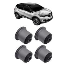 Kit 4 Bucha Bandeja Balança Dianteira Renault Captur 17/...