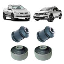 Kit 4 Bucha Bandeja Balança Dianteira Vw Saveiro G5 G6 G7 G8