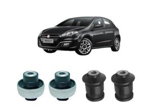 Kit 4 Bucha Bandeja Dianteira Fiat Bravo 2011 2012 2013 2014