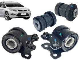 Kit 4 Bucha Bandeja Dianteira Focus 2009 2010 2011 2012 2013 GRAZZIMETAL / SAMPEL