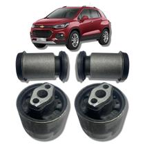 Kit 4 Bucha Bandeja Dianteira Para Gm Tracker 2014 a 2019