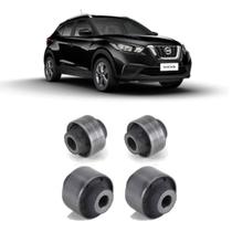 Kit 4 Bucha Bandeja Suspensão Dianteira Nissan Kicks 2016/..