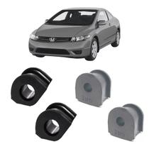 Kit 4 Bucha Barra Estabilizadora DT TR Honda Civic 07 A 12 Kit 4 Bucha Barra Estabilizadora DT TR Honda Civic 07 A 12