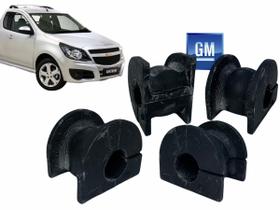 Kit 4 Bucha da Barra Estabilizadora Montana 2011 a 2020 22mm Original Gm