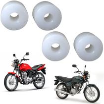 Kit 4 bucha da coroa nylon smartfox honda cg totay 125 titan 125 ks es kse fan 125