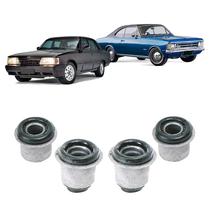 Kit 4 Bucha Dianteira Bandeja Gm Opala 1980 1981 1982 1983