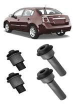 Kit 4 Bucha Do Quadro Agregado Nissan Sentra 2.0 2007 Á 2013 Kit 4 Bucha Do Quadro Agregado Nissan Sentra 2.0 2007 Á 2013