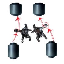 Kit 4 Bucha Manga Eixo Sup Traseiro IX35, Sorento, Santa Fé, Optima, Sportage