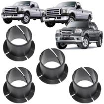 Kit 4 bucha plástica do eixo do suporte pedal freio embreagem ford ranger 98/12 - f250 f350 f4000 g3 1999 a 2019 Kit 4 bucha plástica do eixo do suporte pedal freio embreagem ford ranger 98/12 - f250 f350 f4000 g3 1999 a 2019